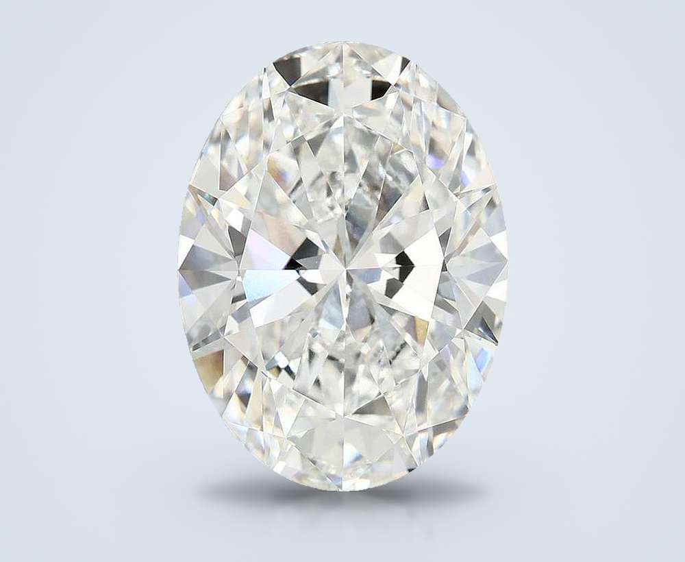 8.89 Carat Oval Lab Diamond