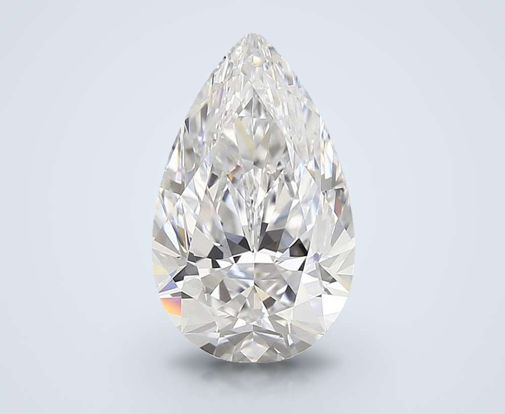 1.60 Carat Pear Natural Diamond