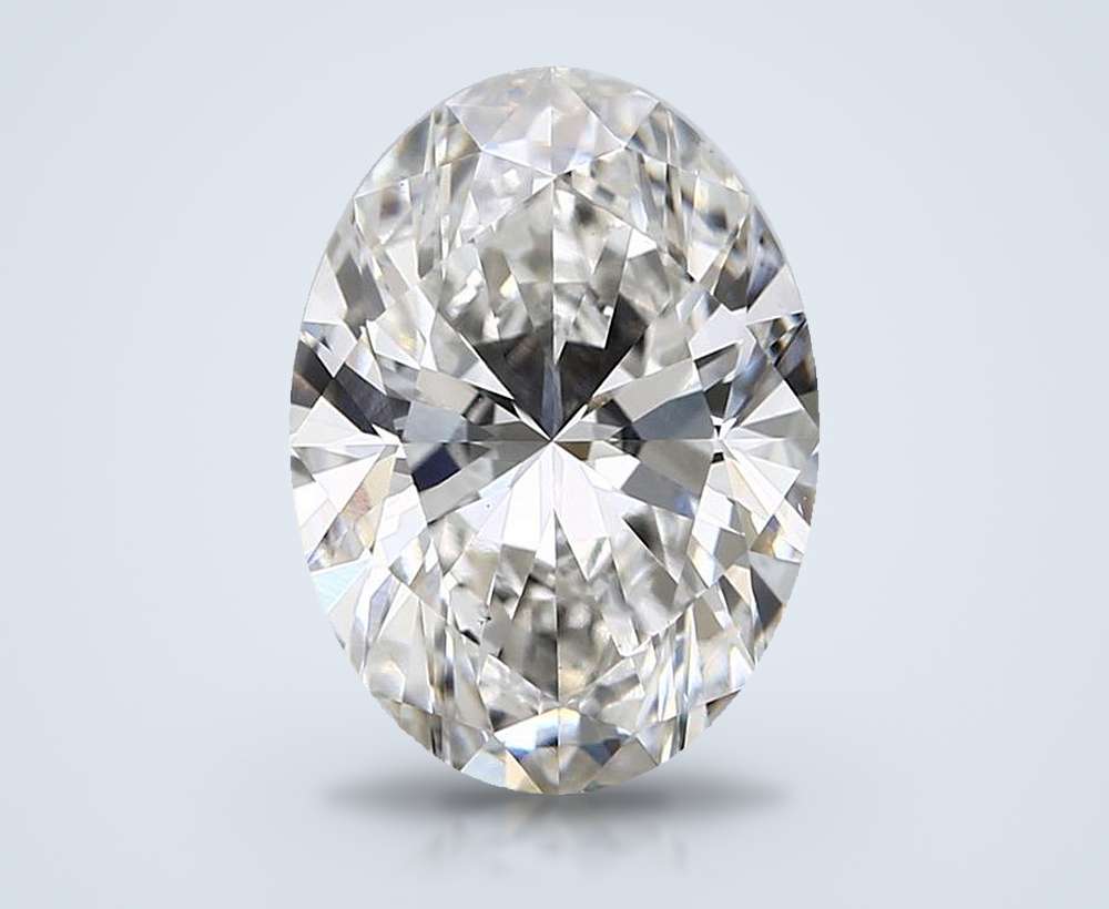 4.52 Carat Oval Lab Diamond
