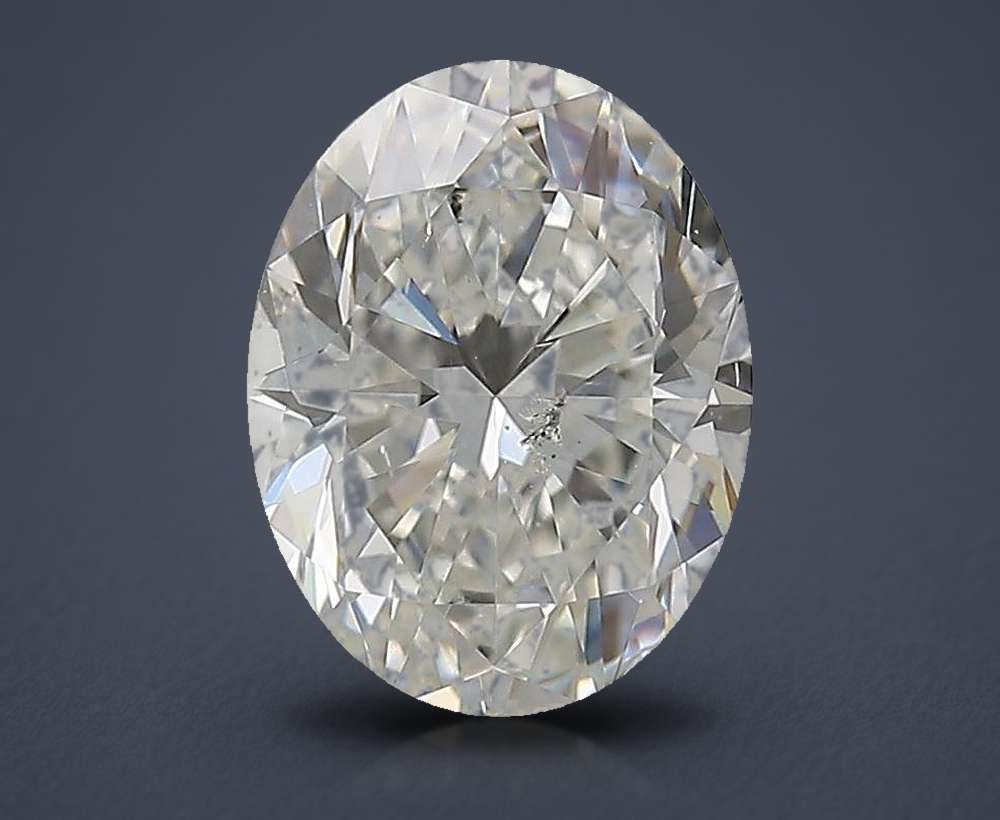 0.80 Carat Oval Natural Diamond