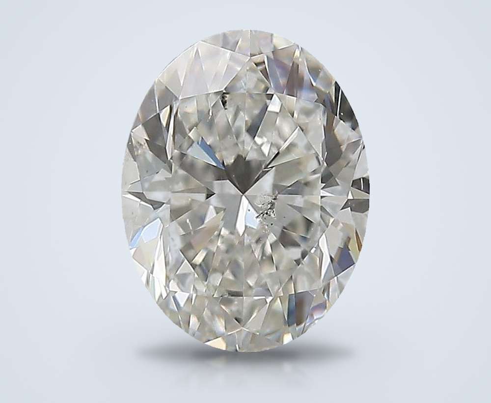 0.80 Carat Oval Natural Diamond