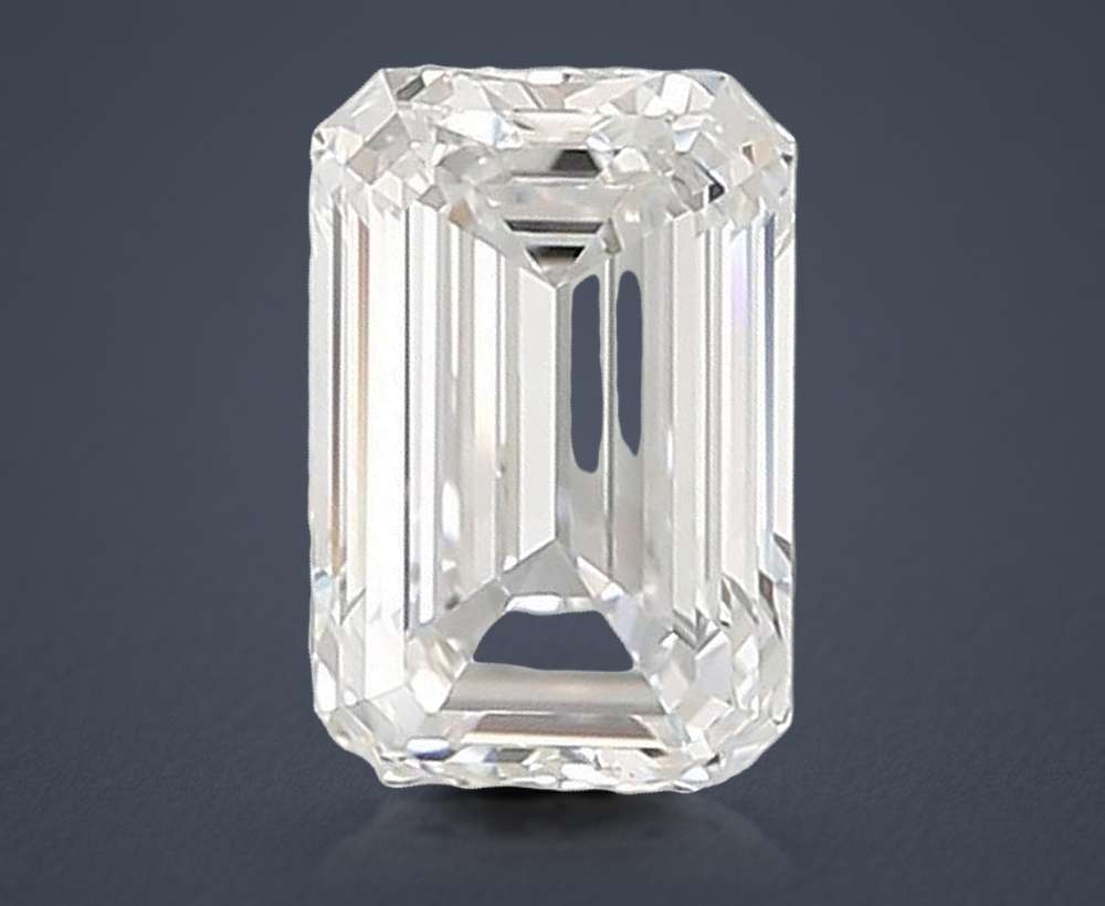 1.25 Carat Emerald Lab Diamond