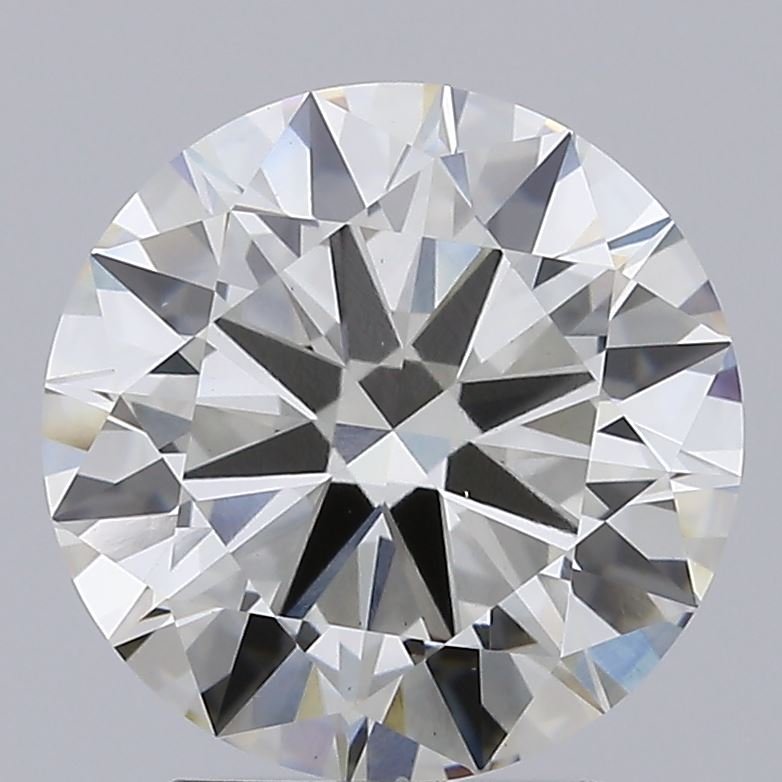 3.03ct J VS1 Excellent Cut Round Lab Grown Diamond