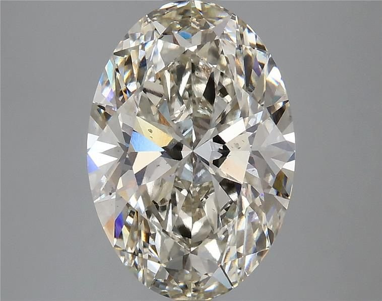 4.07ct I VS2 Rare Carat Ideal Cut Oval Lab Grown Diamond