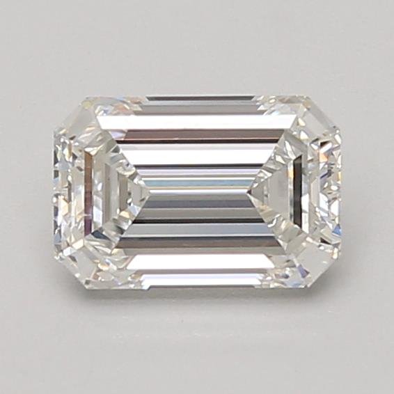 1.08ct E VVS2 Rare Carat Ideal Cut Emerald Lab Grown Diamond