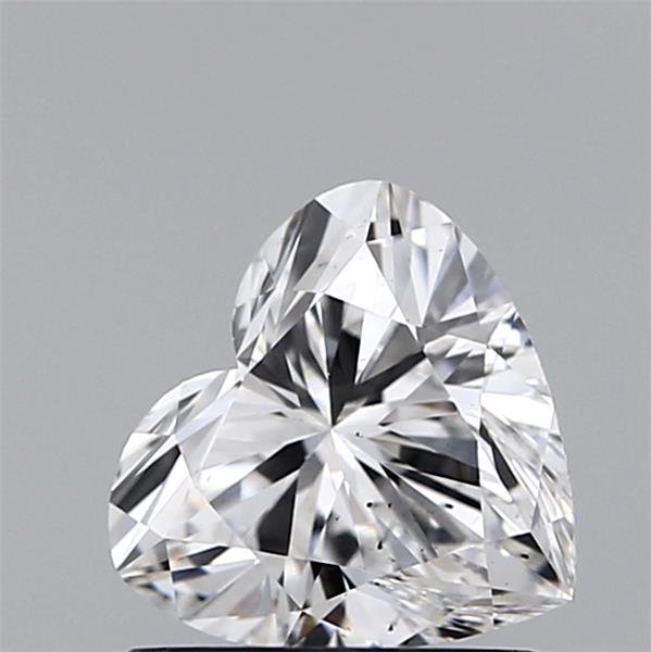 1.08ct E VS2 Rare Carat Ideal Cut Heart Lab Grown Diamond