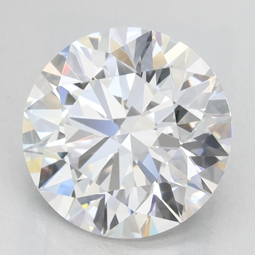2.21ct D VVS1 Rare Carat Ideal Cut Round Lab Grown Diamond