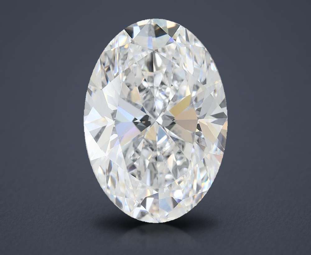 3.00 Carat Oval Lab Diamond