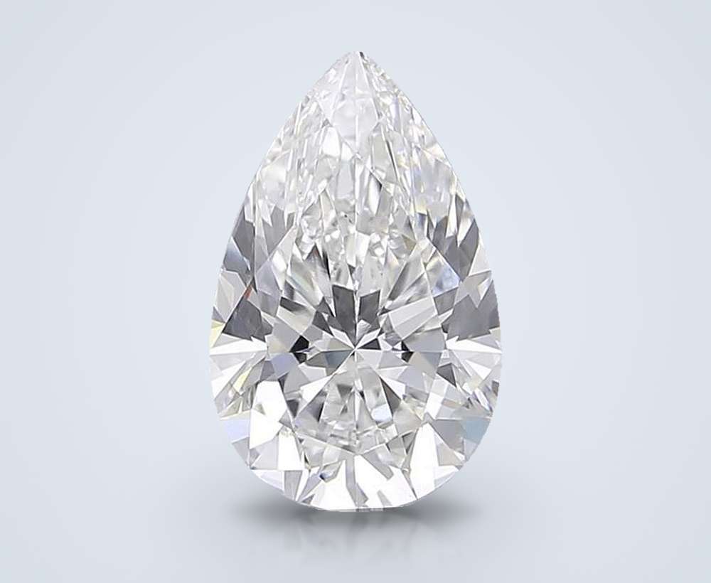 2.54 Carat Pear Lab Diamond