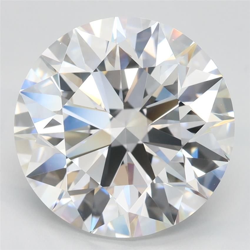 5.29ct D VVS1 Rare Carat Ideal Cut Round Lab Grown Diamond