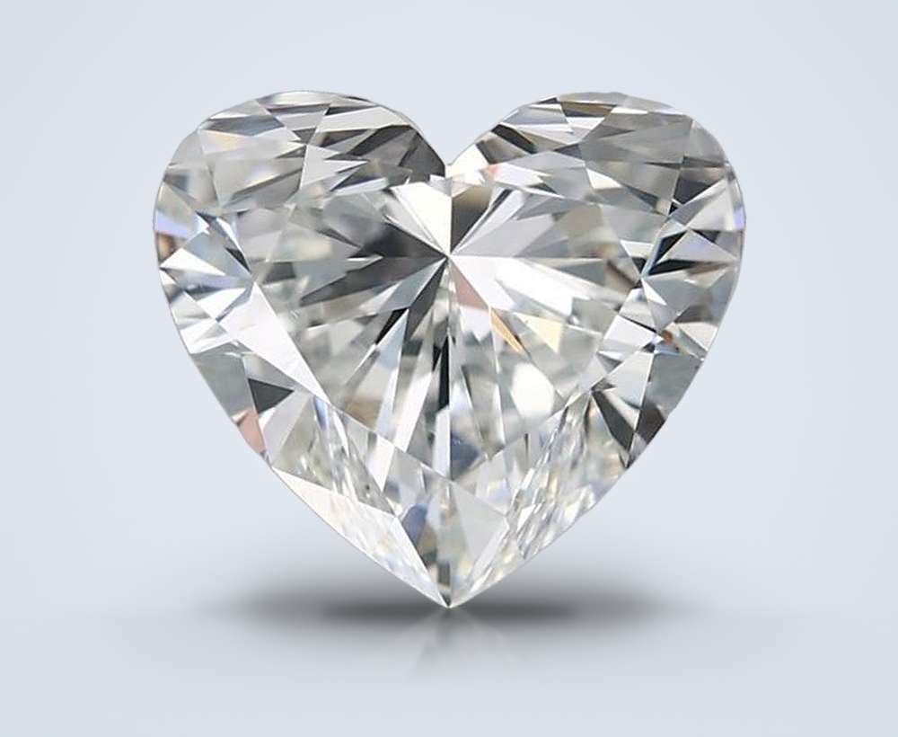 2.22 Carat Heart Natural Diamond
