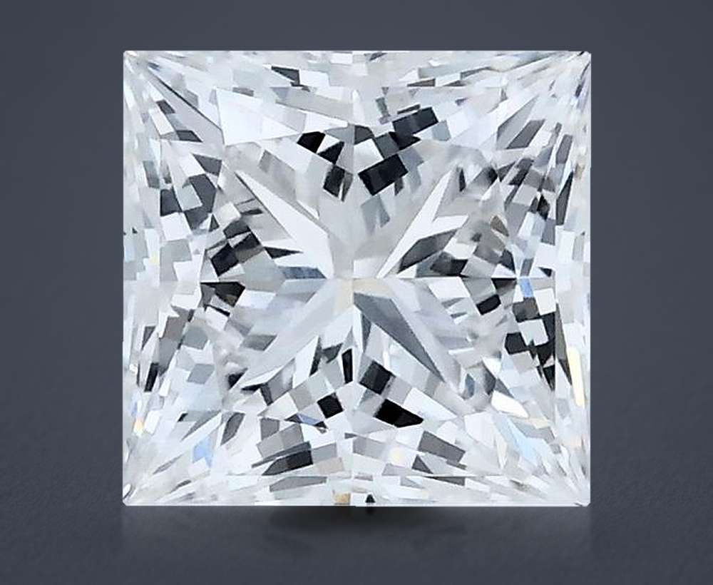 1.53 Carat Princess Lab Diamond