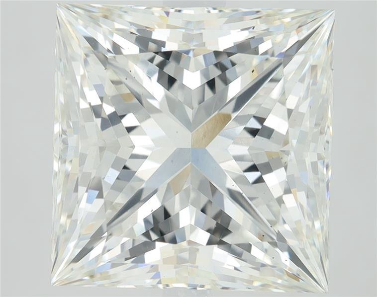 4.56ct H VS2 Rare Carat Ideal Cut Princess Lab Grown Diamond