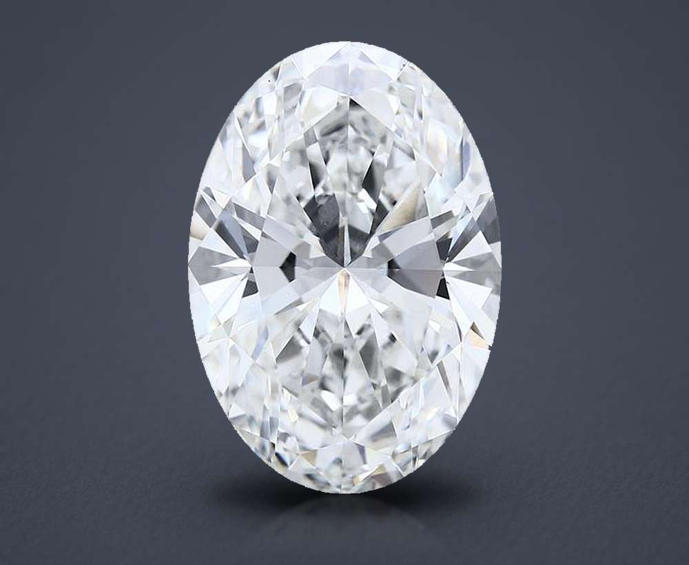 9.07 Carat Oval Lab Diamond