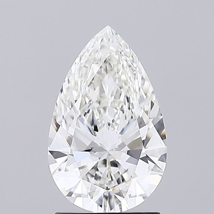 1.68 Carat Pear Lab Diamond
