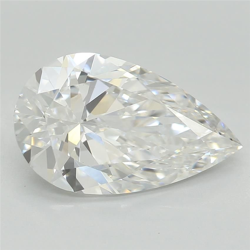 2.29ct E VVS2 Rare Carat Ideal Cut Pear Lab Grown Diamond