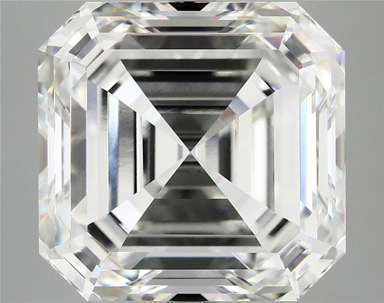 10.64ct G VVS2 Excellent Cut Asscher Lab Grown Diamond