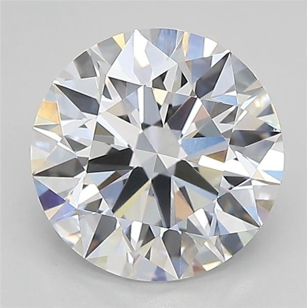 2.18ct D VS1 Rare Carat Ideal Cut Round Lab Grown Diamond