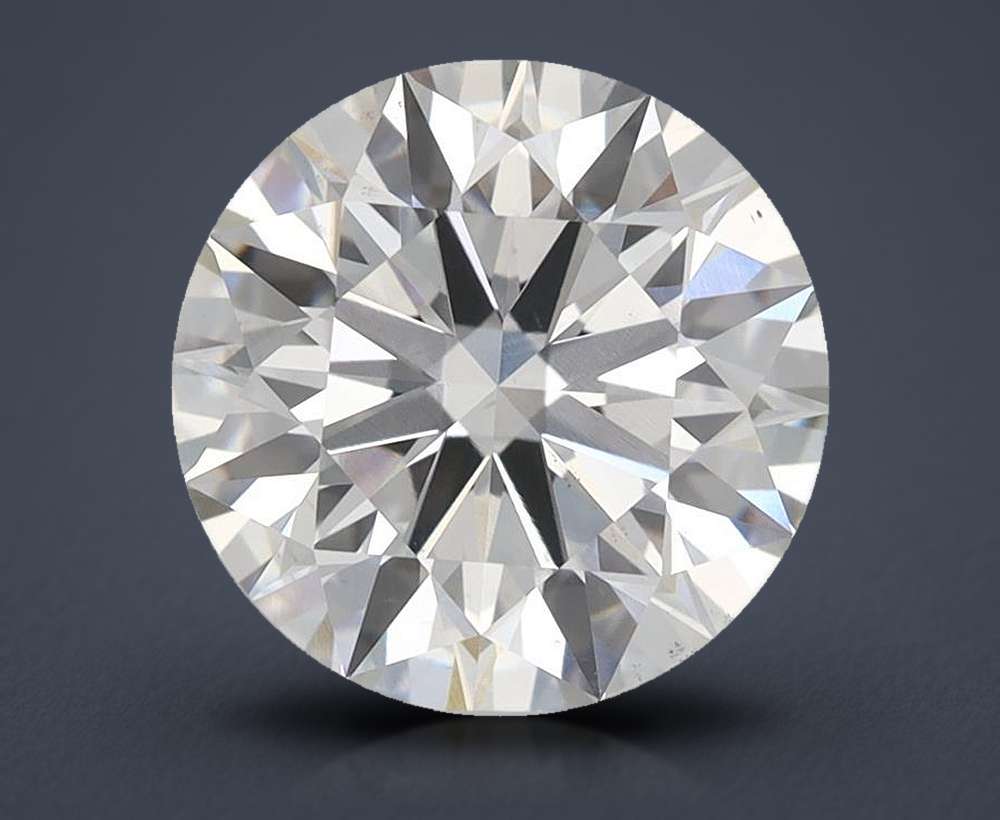 3.77 Carat Round Lab Diamond