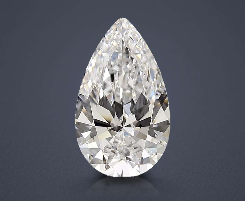 3.60 Carat Pear Natural Diamond