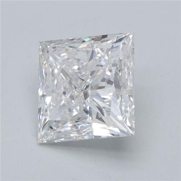 1.62ct F VVS1 Rare Carat Ideal Cut Princess Lab Grown Diamond