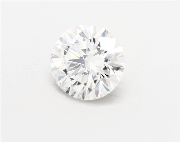 5.51ct I SI2 Rare Carat Ideal Cut Round Diamond