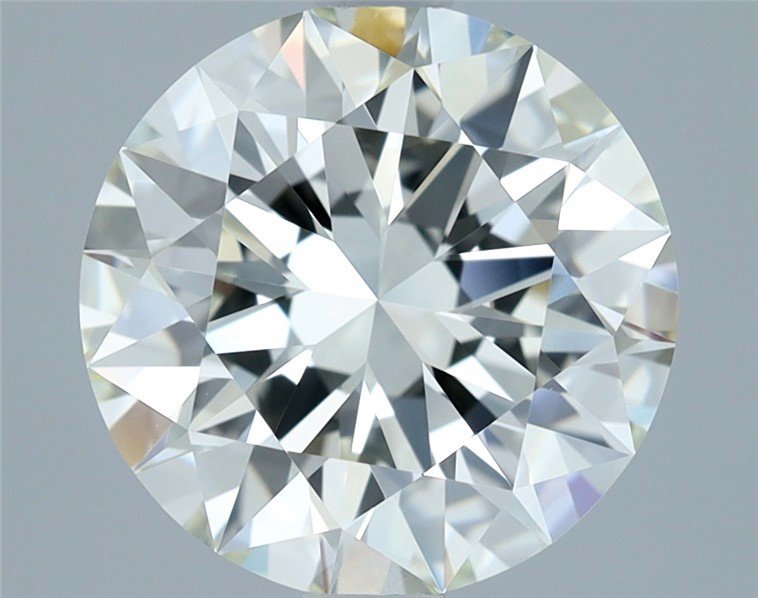 2.70ct I VVS1 Rare Carat Ideal Cut Round Diamond