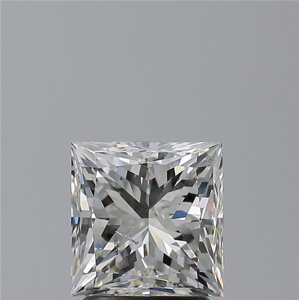 2.22ct J SI2 Good Cut Princess Diamond