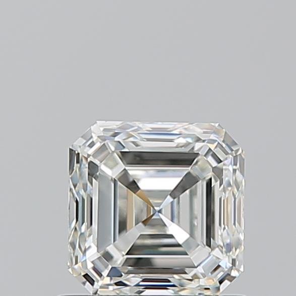 0.90ct J VVS2 Rare Carat Ideal Cut Asscher Diamond