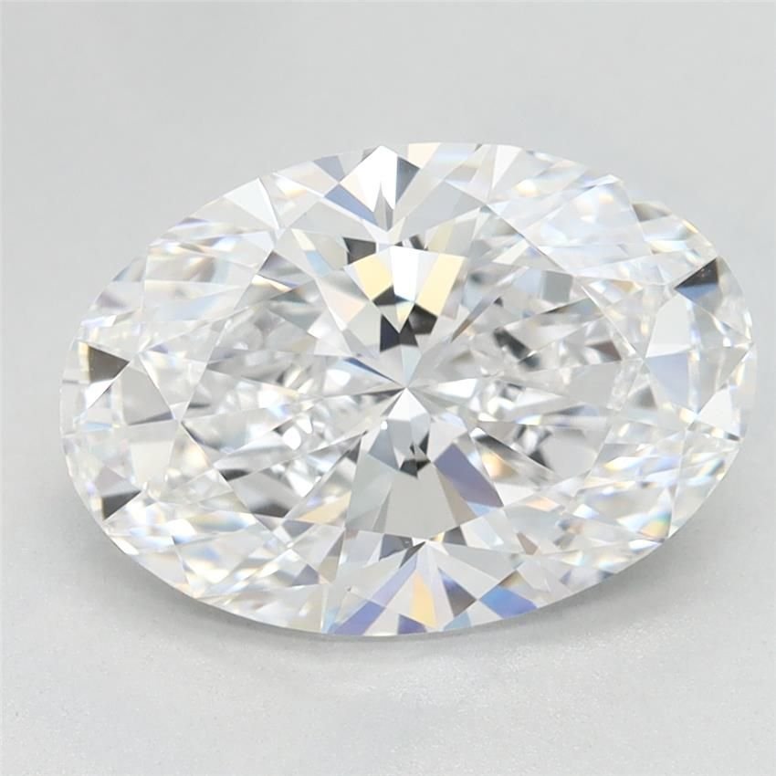 2.73ct D VVS1 Rare Carat Ideal Cut Oval Lab Grown Diamond