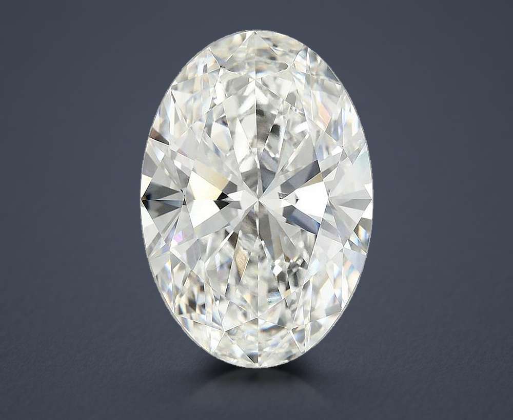 11.09 Carat Oval Lab Diamond