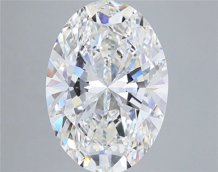12.06ct F VS1 Rare Carat Ideal Cut Oval Lab Grown Diamond