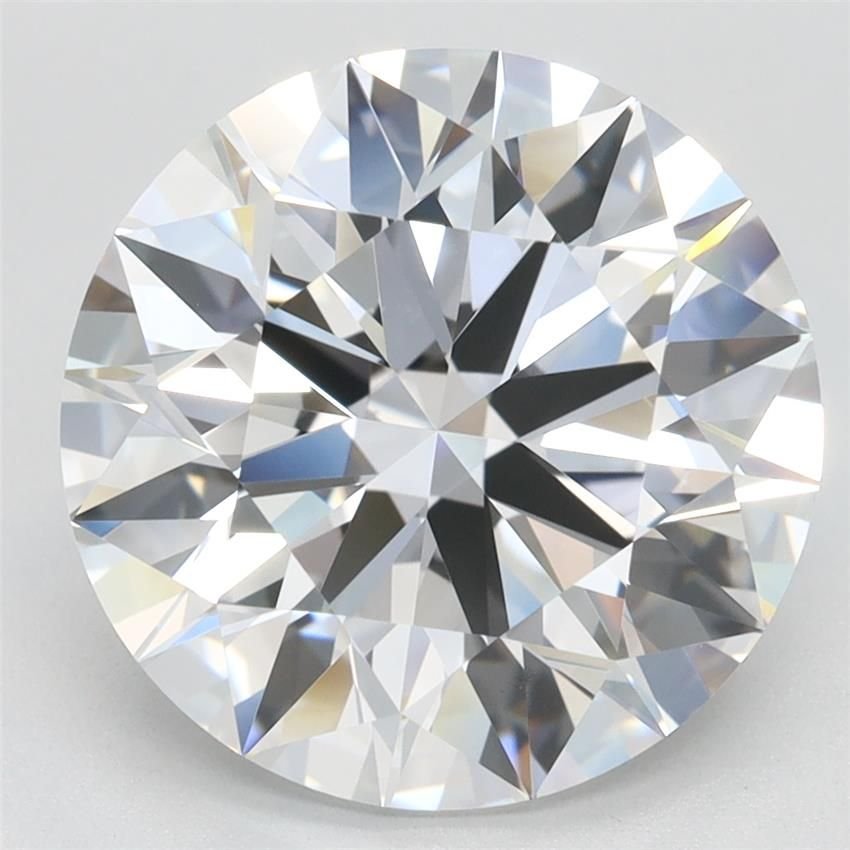 4.59ct D VVS2 Rare Carat Ideal Cut Round Lab Grown Diamond