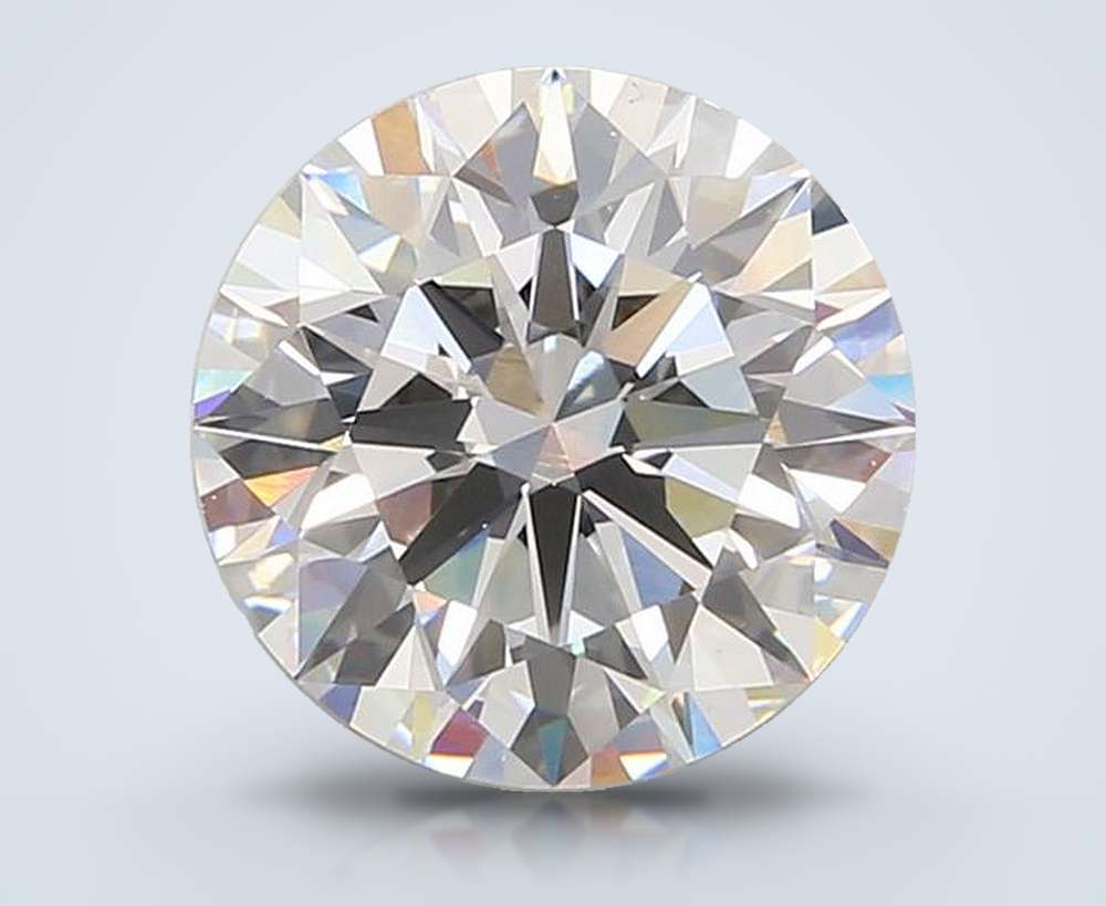 3.04 Carat Round Lab Diamond
