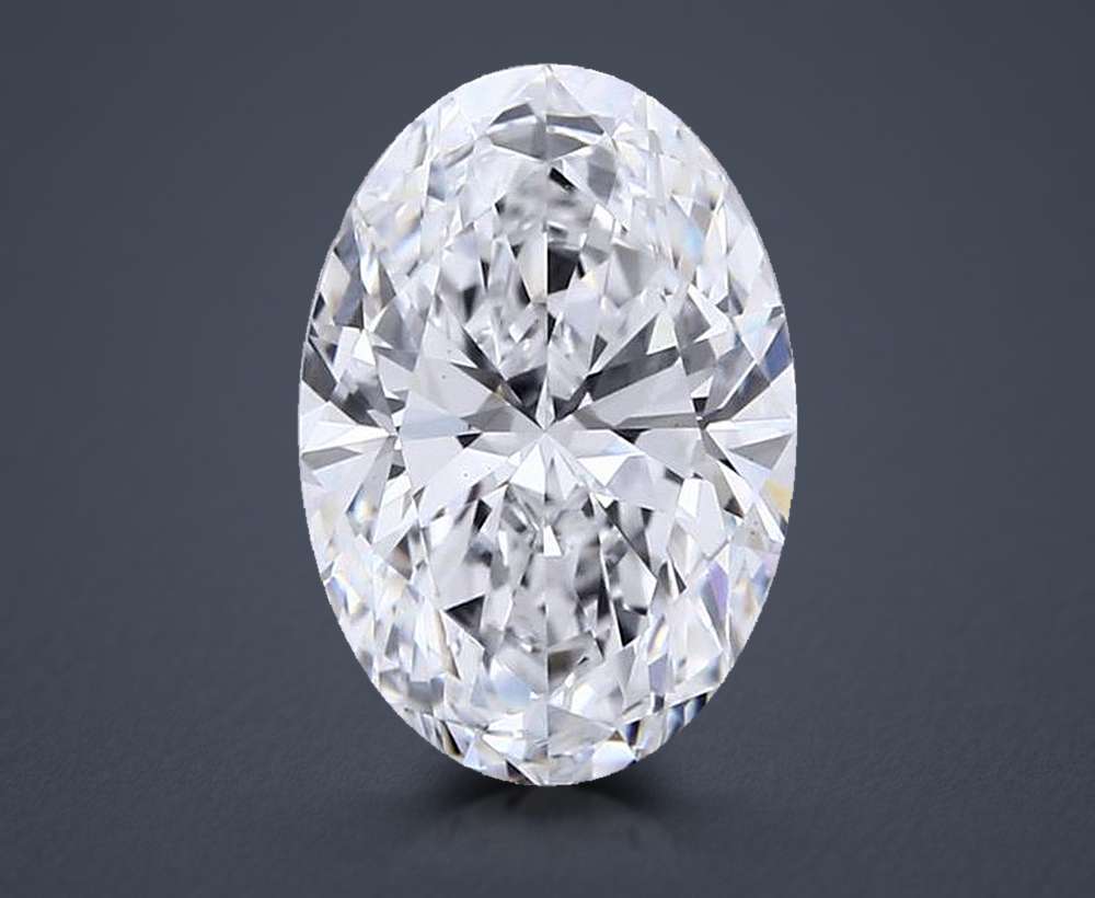 2.21 Carat Oval Lab Diamond