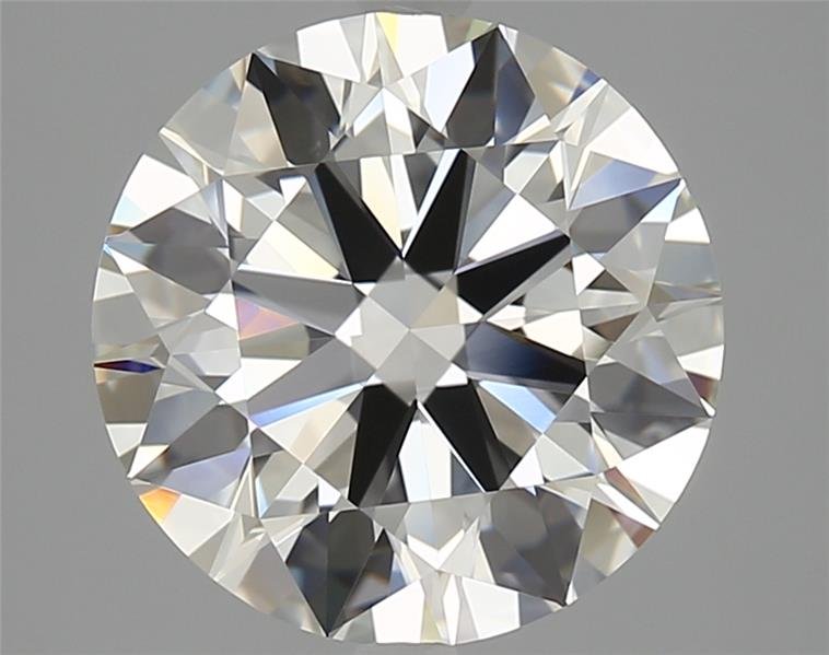 4.30ct J VS1 Rare Carat Ideal Cut Round Diamond