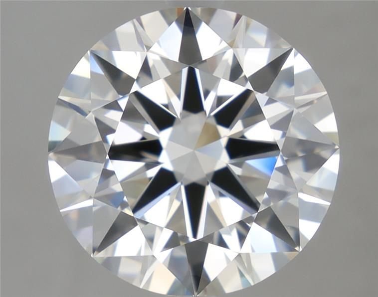 3.41ct I IF Rare Carat Ideal Cut Round Diamond
