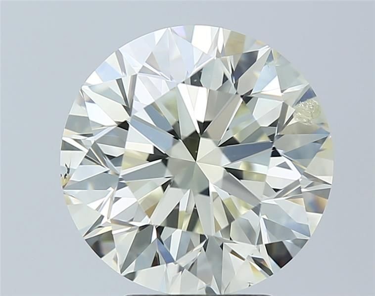 4.02ct K SI2 Excellent Cut Round Diamond