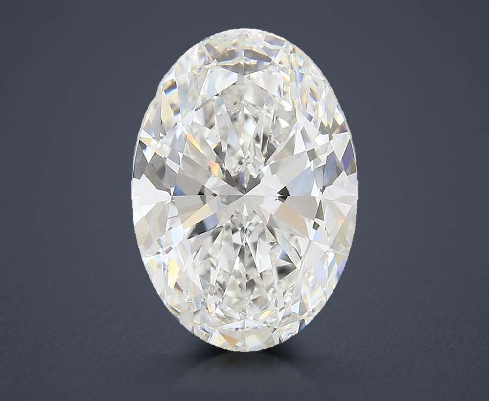7.93 Carat Oval Lab Diamond