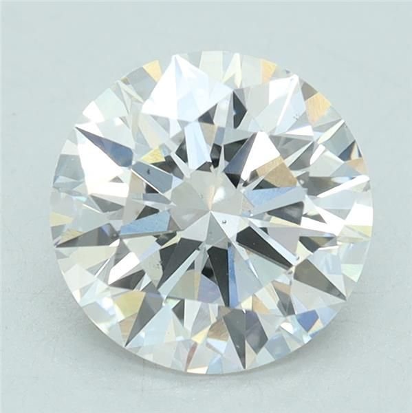 1.51ct D VS2 Rare Carat Ideal Cut Round Lab Grown Diamond