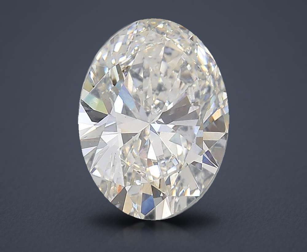 5.25 Carat Oval Lab Diamond