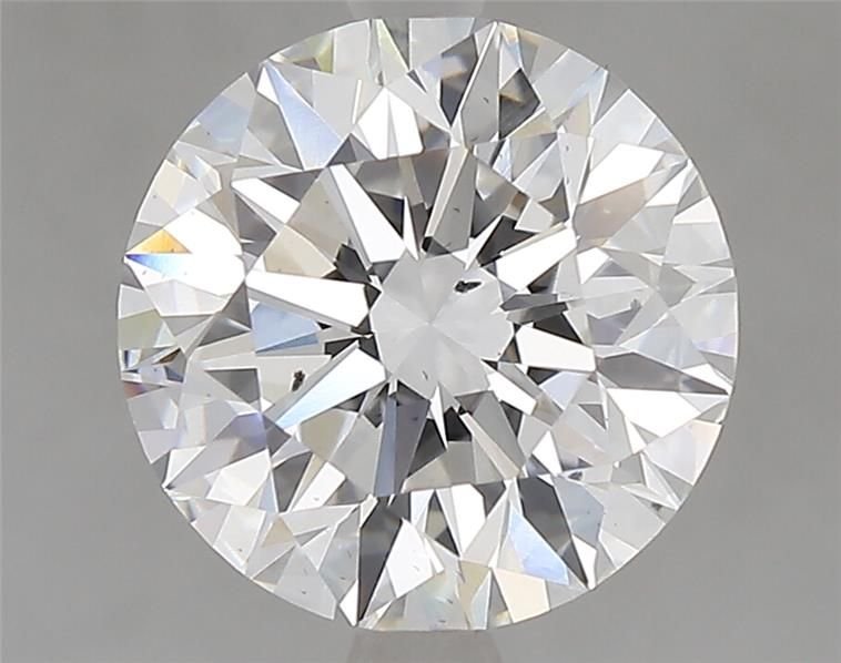 3.04ct D VS2 Rare Carat Ideal Cut Round Lab Grown Diamond