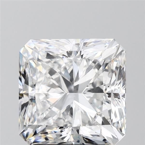 3.08ct E VVS2 Rare Carat Ideal Cut Radiant Lab Grown Diamond