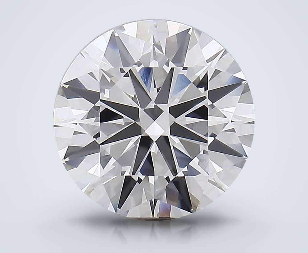 6.80 Carat Round Lab Diamond