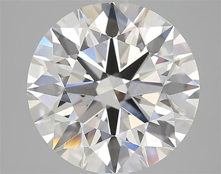 4.39ct I VVS2 Rare Carat Ideal Cut Round Lab Grown Diamond