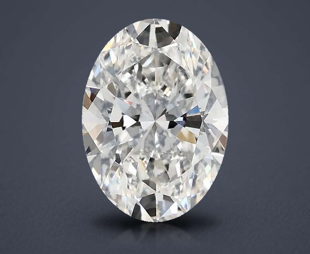 4.67 Carat Oval Lab Diamond