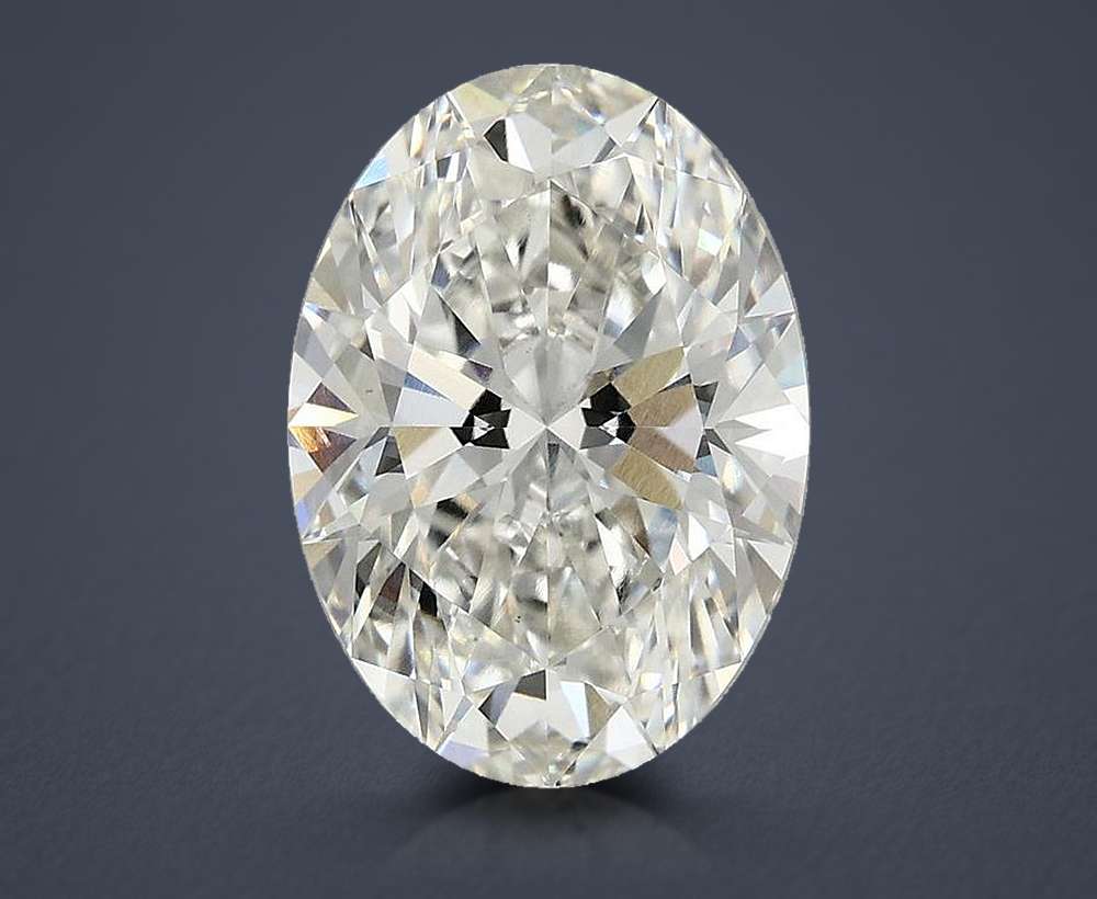 4.10 Carat Oval Lab Diamond