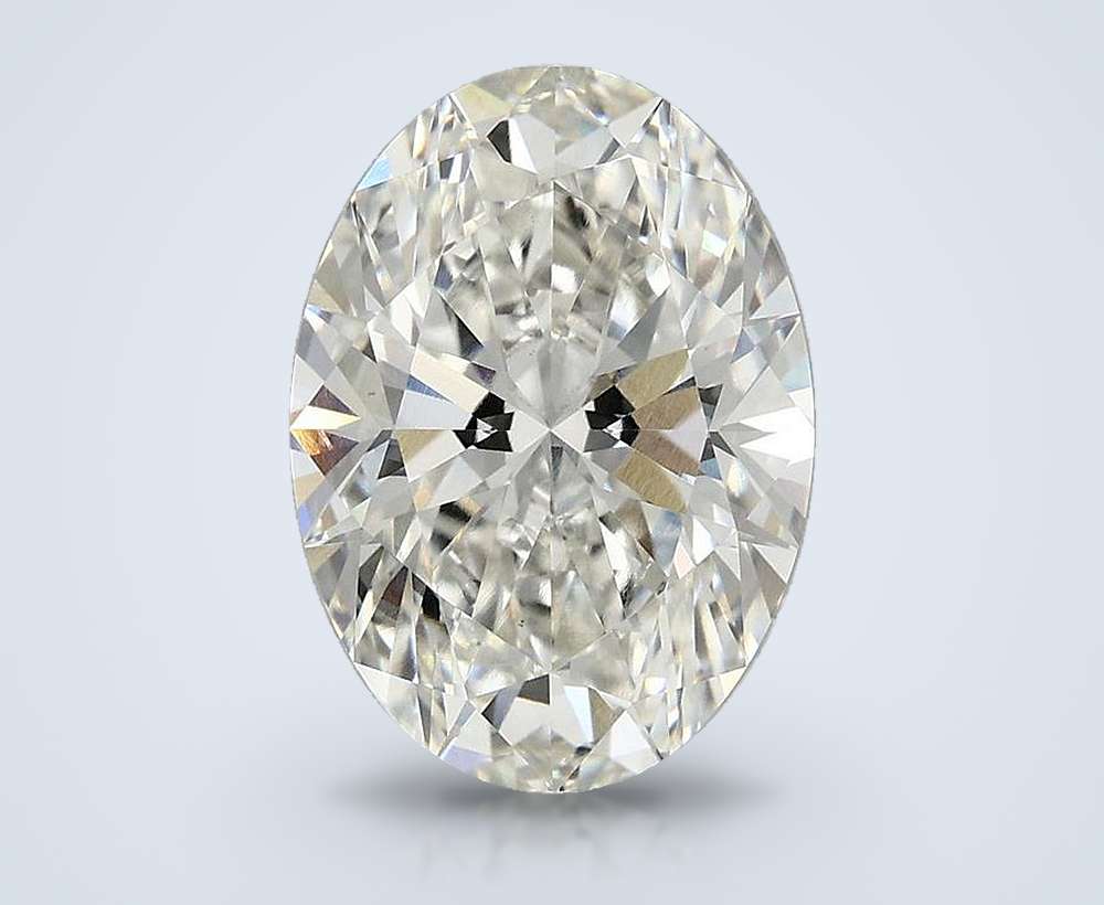 4.10 Carat Oval Lab Diamond