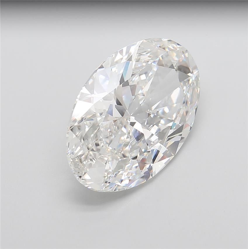 15.79ct F VVS2 Rare Carat Ideal Cut Oval Lab Grown Diamond