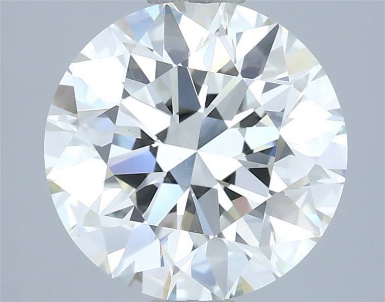 2.50ct J VS1 Rare Carat Ideal Cut Round Diamond
